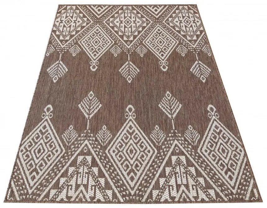 Unikátny koberec s moderným geometrickým vzorom Šírka: 80 cm | Dĺžka: 150 cm