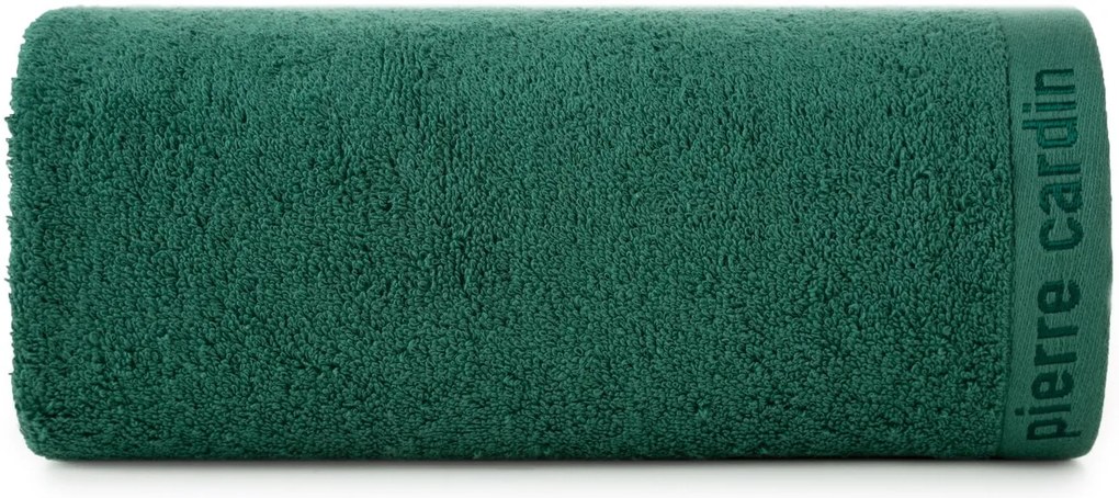 BAVLNENÝ UTERÁK PIERRE CARDIN EVI 50X90 CM TMAVOZELENÁ