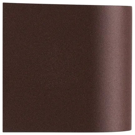 Nordlux - Vonkajšie nástenné svietidlo DION 1xGU10/25W/230V IP44 rezavá