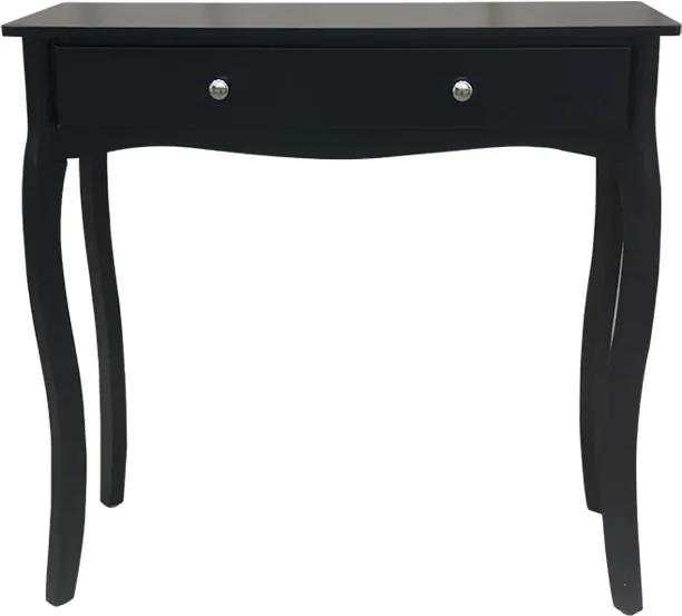 Konzolový stolek, černá, DENON 0000228612 Tempo Kondela