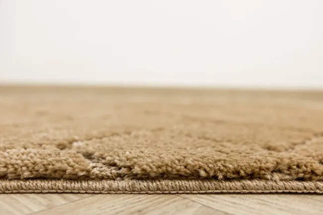 Kúpeľňový koberček Lotus béžový, tehla