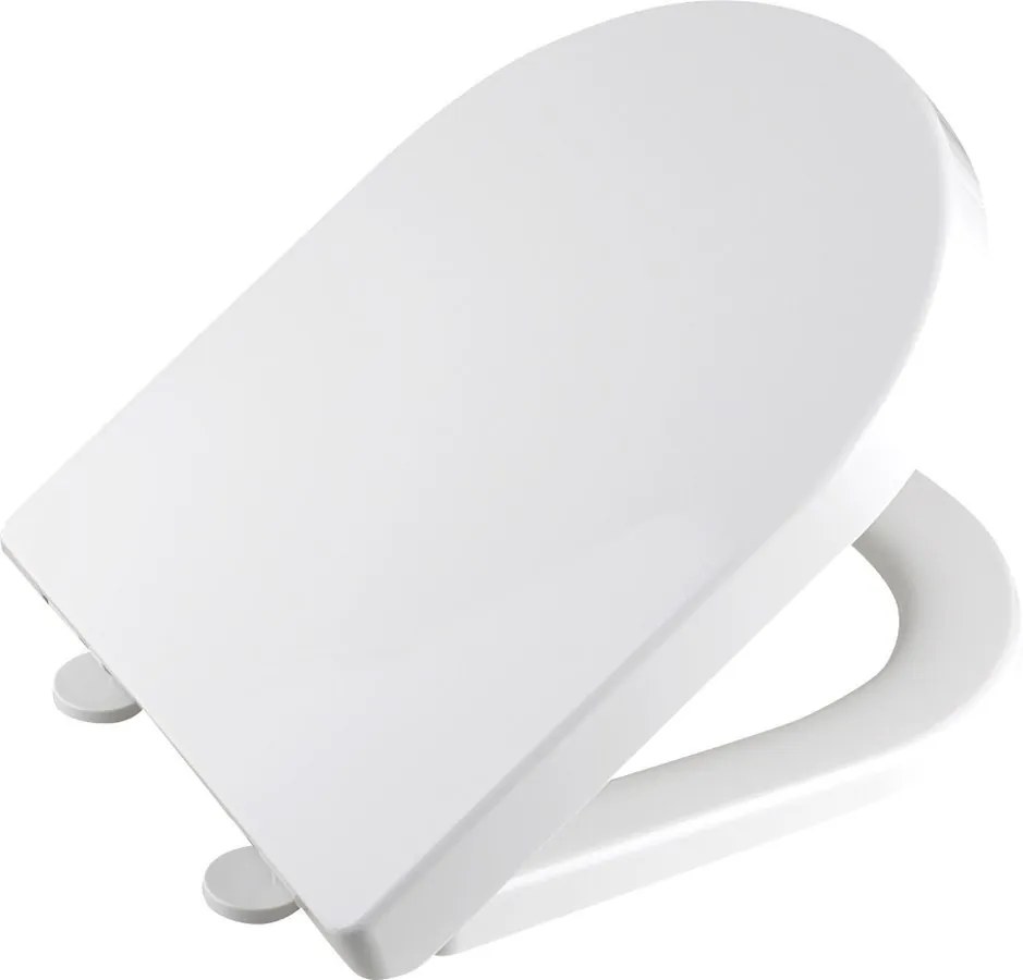 Aqualine Aqualine, DONA WC sedátko, Soft Close, biela, FD121