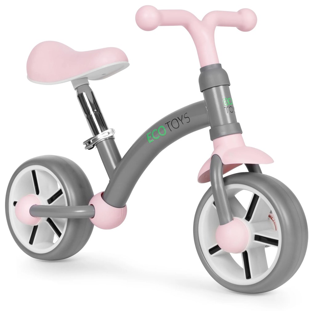 Cykloodrážadlo s kolesami EVA, sivé ECOTOYS