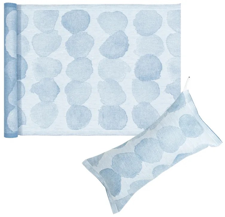 Sada do sauny na ležanie Sade, modrá rain