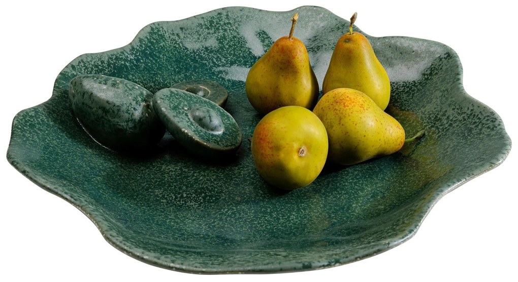 Avocados dekoračný tanier zelený Ø40 cm