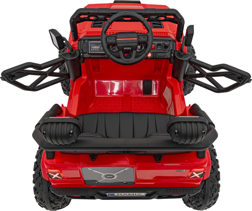 Ramiz Detské elektrické auto OFF ROAD Speed Červené