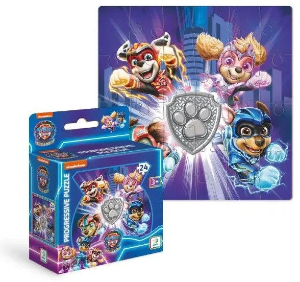 Puzzle Tlapková patrola/Paw Patrol 22x22cm 24 dielikov