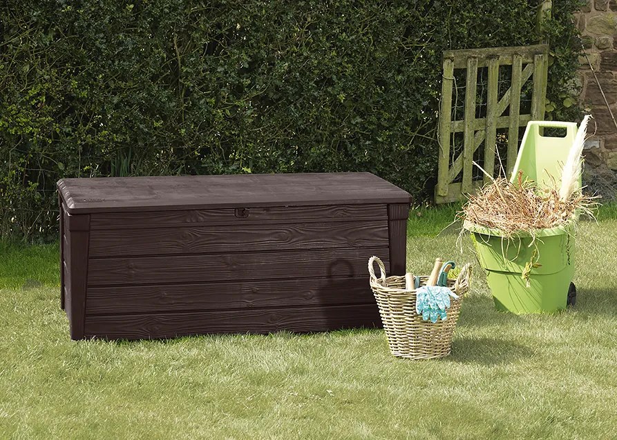 Keter BRIGHTWOOD box - 455L - hnedý
