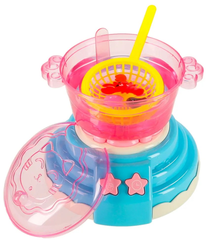 KIK Magická kreatívna súprava 3D gélové figúrky – svietiaci hrniec, 62 ks, darček pre deti 3+