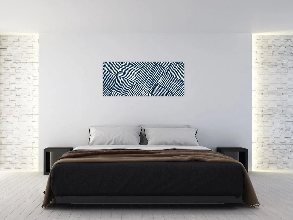 Obraz - 3D línia (120x50 cm)