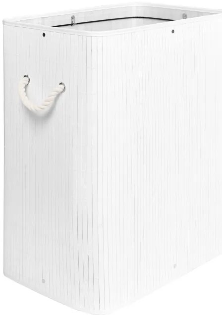 Kôš na bielizeň SOREN biely