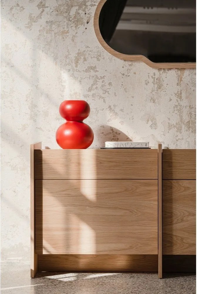 Komoda v dekore duba v prírodnej farbe 146x76x51 cm Hido – noo.ma