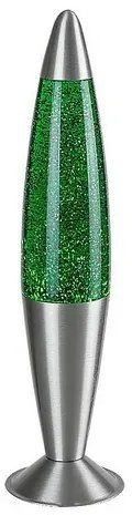 Rabalux 76113 dekoratívna lávová LED lampa Glitter2, zelená