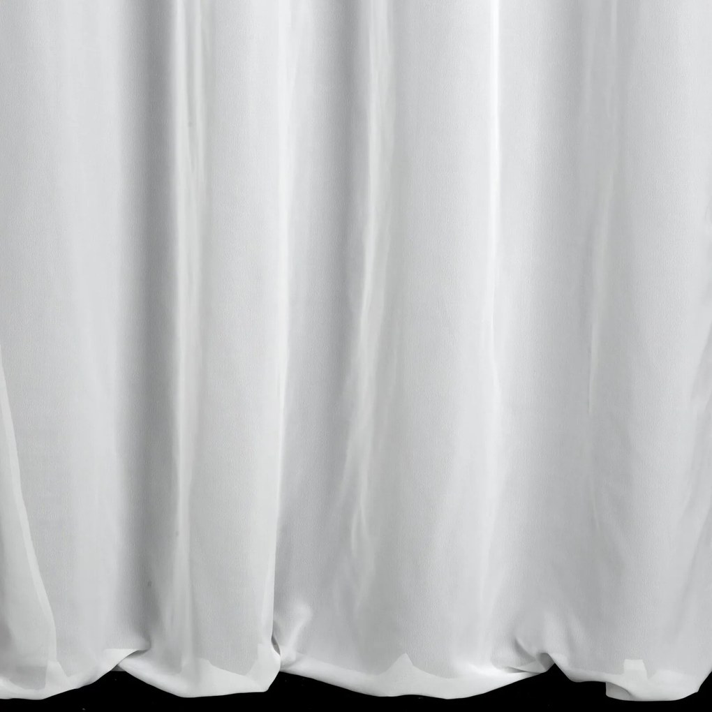 ZÁCLONA NA PÁSKE DALIA 140X270 CM BIELA