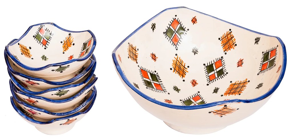 Set orientálnych marockých misiek