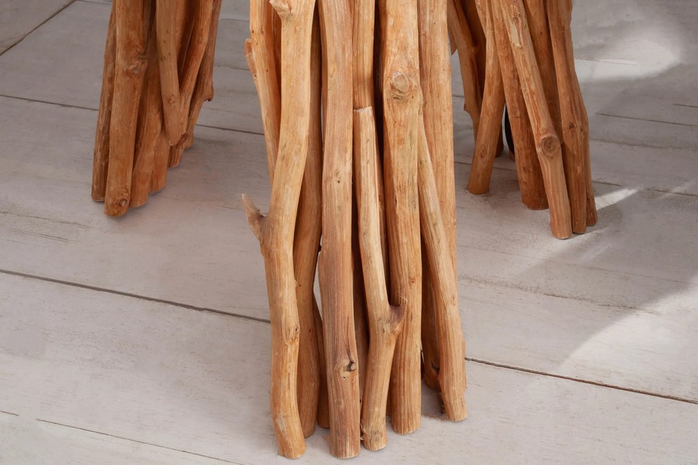 Stojacia lampa Servant 153cm longan wood