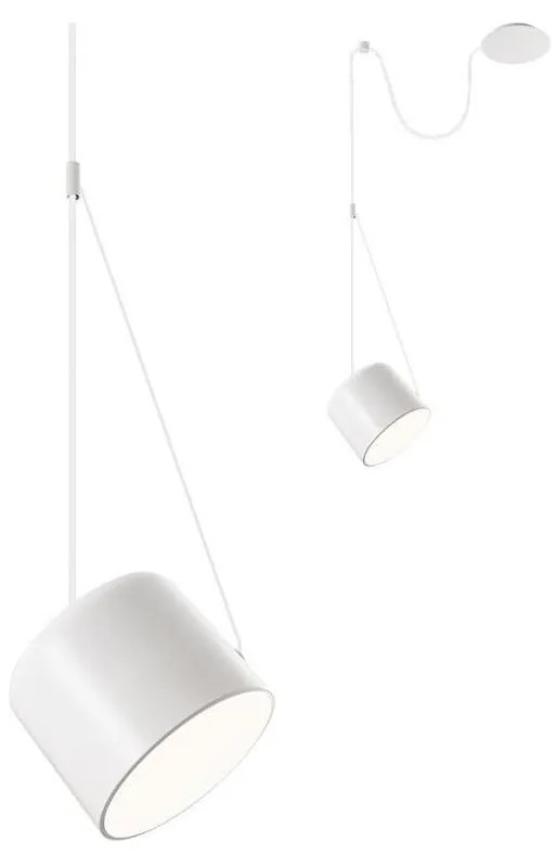 Redo 01-1823 - Luster na lanku DODO 1xE27/15W/230V pavúk biela