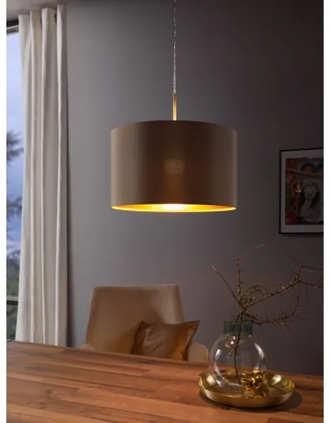 Eglo 31602 - Luster na lanku MASERLO 1xE27/60W/230V
