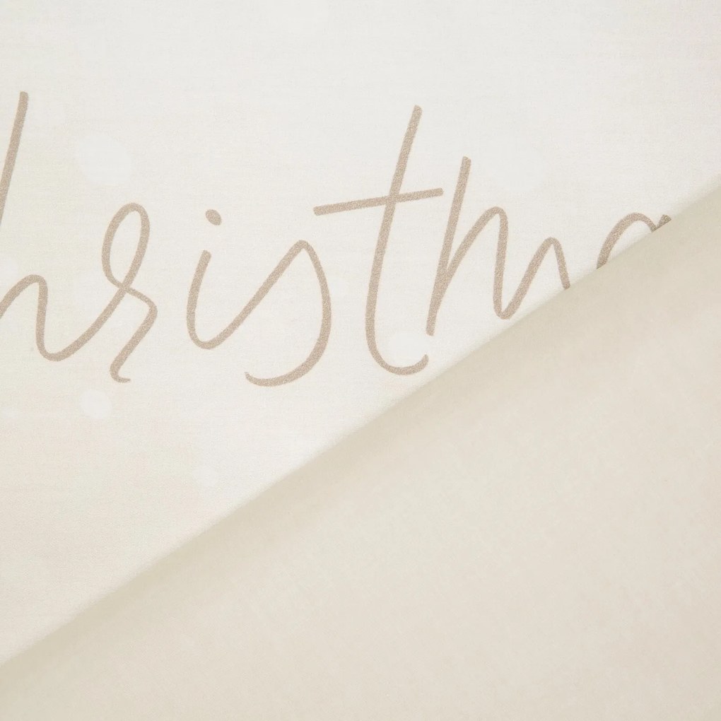 VIANOČNÉ OBLIEČKY Z MIKROVLÁKNA SNOWFLAKE 160X200 CM, 2 KS 70X80 CM VZOROVANÉ