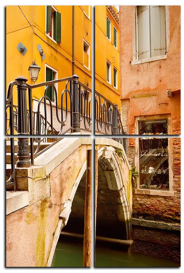 Obraz na plátne - Malý most v Benátkach - obdĺžnik 7115D (120x80 cm)