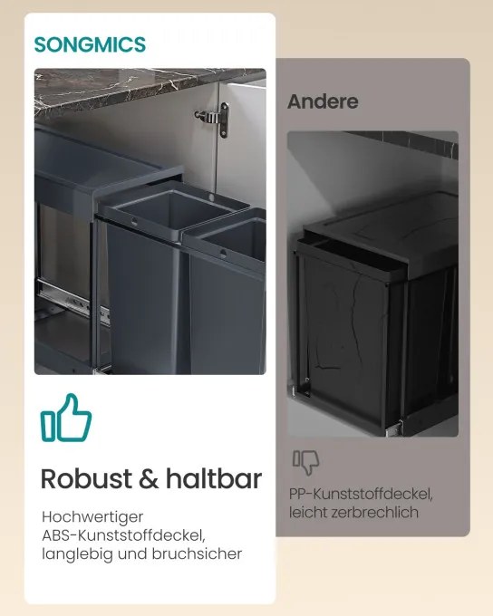 Odpadkový kôš LTB950GZ01