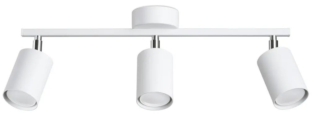 Sollux SL.1125 - Bodové svietidlo LEMMI 3xGU10/40W/230V biela