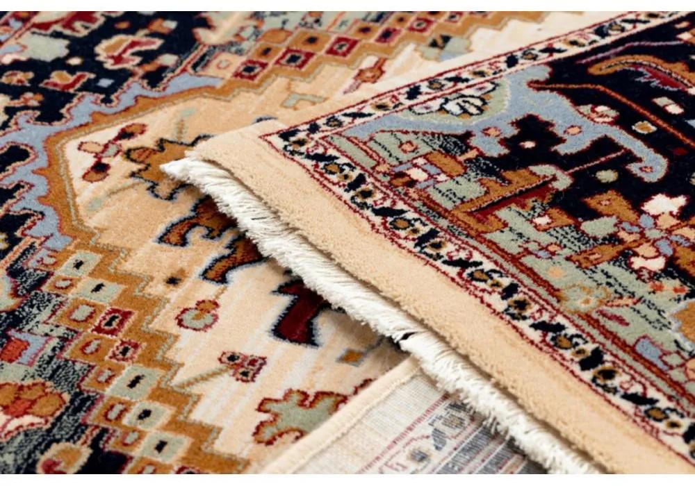 Vlnený kusový koberec Keshan béžový 300x380cm