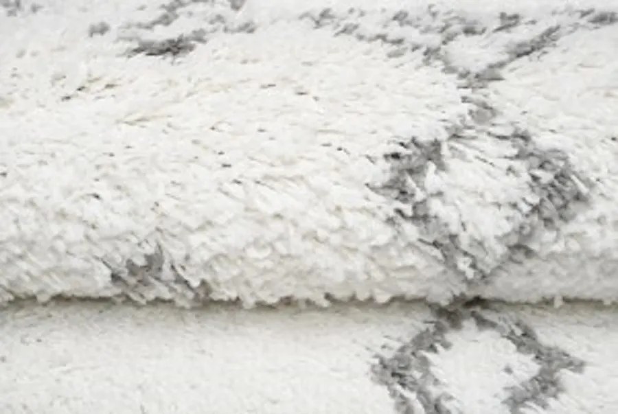 TA Koberec G940A KRÉMOVÁ/TMAVOSIVÁ BOHO Rozmer: 100x150 cm