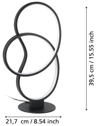 Eglo 900951 - LED Stolná lampa GIANELLA LED/14,5W/230V