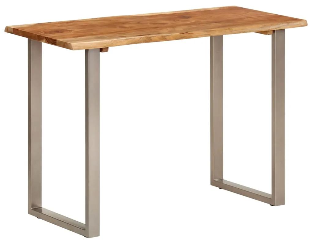 Jedálenský stôl 110x50x76 cm masívne akáciové drevo 350293