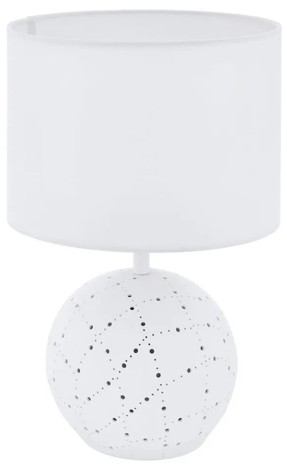 Eglo 98381 - Stolná lampa MONTALBANO 1xE27/60W/230V + 1xE14/7W