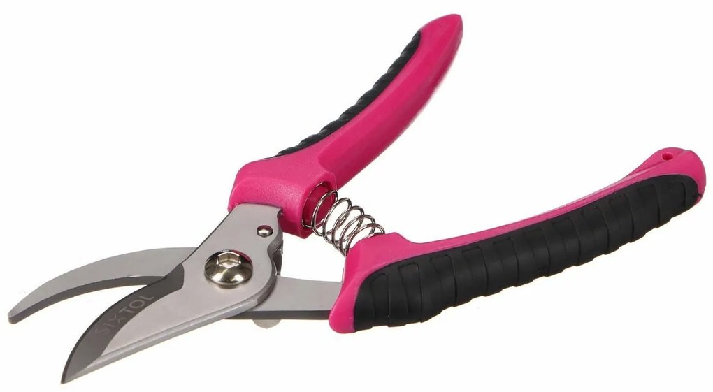 Sixtol Záhradné nožnice GARDEN PINK ONE, nehrdz. oceľ, 20 cm