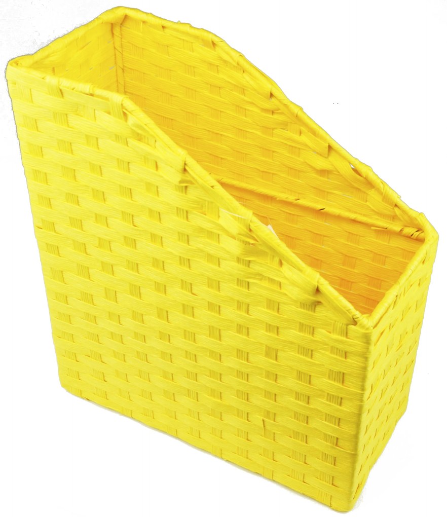Zakladač na časopisy žltý