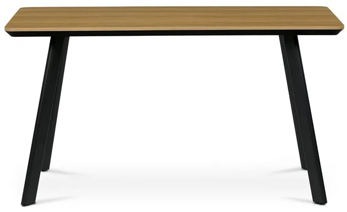 Autronic BONTEC Jedálenský stôl 140x80cm, mdf, dub, HT-531 OAK Farba: Hnedá