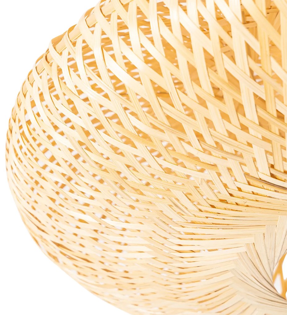 Inteligentné stropné svietidlo bambusové 50 cm vrátane Wifi G95 - Ostrava