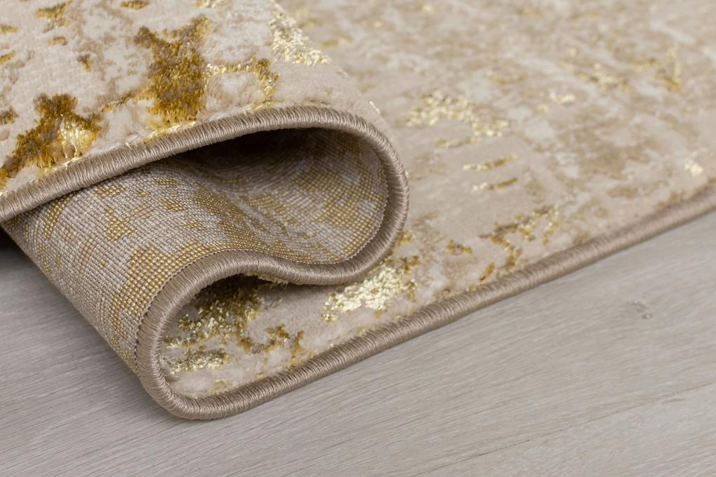 Flair Rugs koberce Kusový koberec Eris Arissa Gold - 160x230 cm