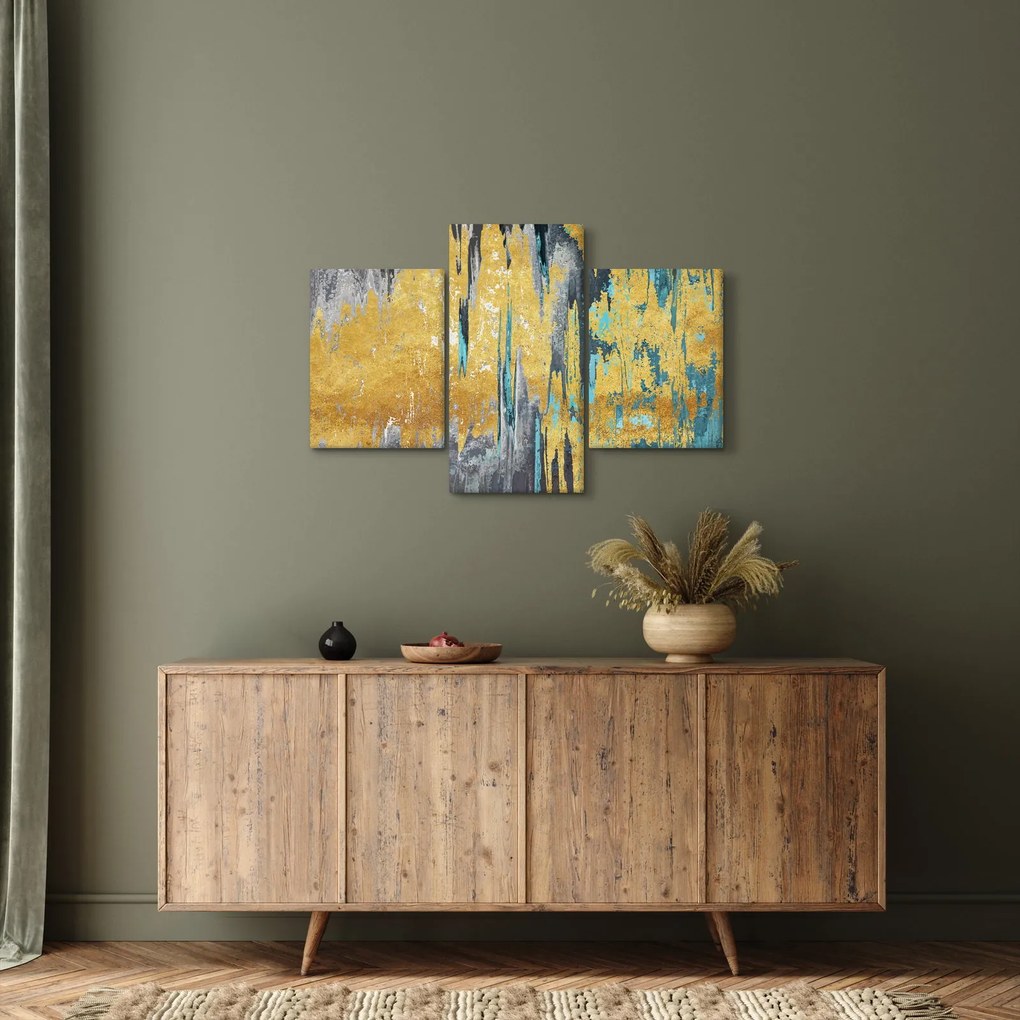 Obraz - Zlatý design (90x60 cm)