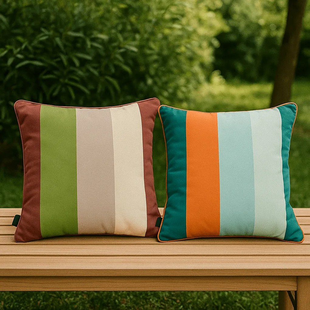 Vonkajší vankúš PLUSHIO 50x50 cm - viac variantov Farba: Vínová