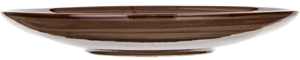 Banquet Tanier plytký PALAS, 27 cm, hnedá