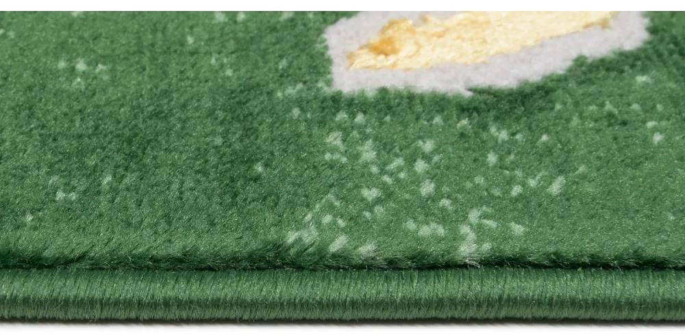 Kusový koberec Triama zelený 140x200cm