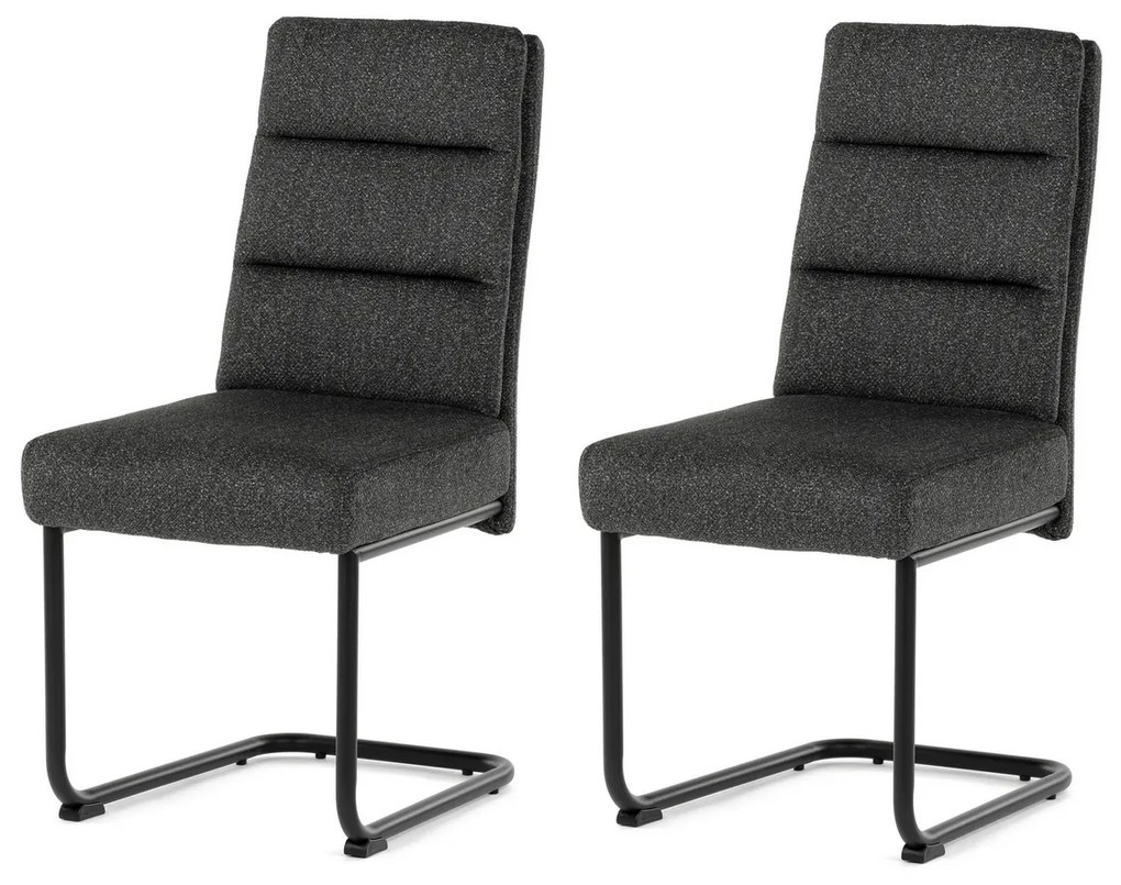 Súprava jedálenských stoličiek DCL-P3107 GREY2, 2 ks