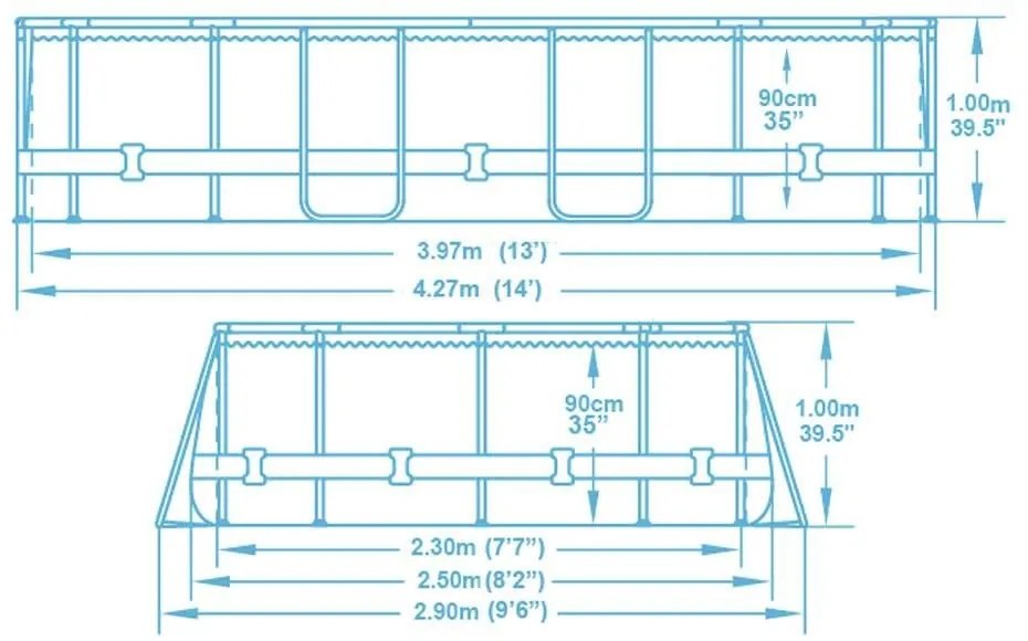 Bestway_C Záhradný bazén Bestway 56620 Power Steel 427 x 250 x 100 cm s filtráciou 56620