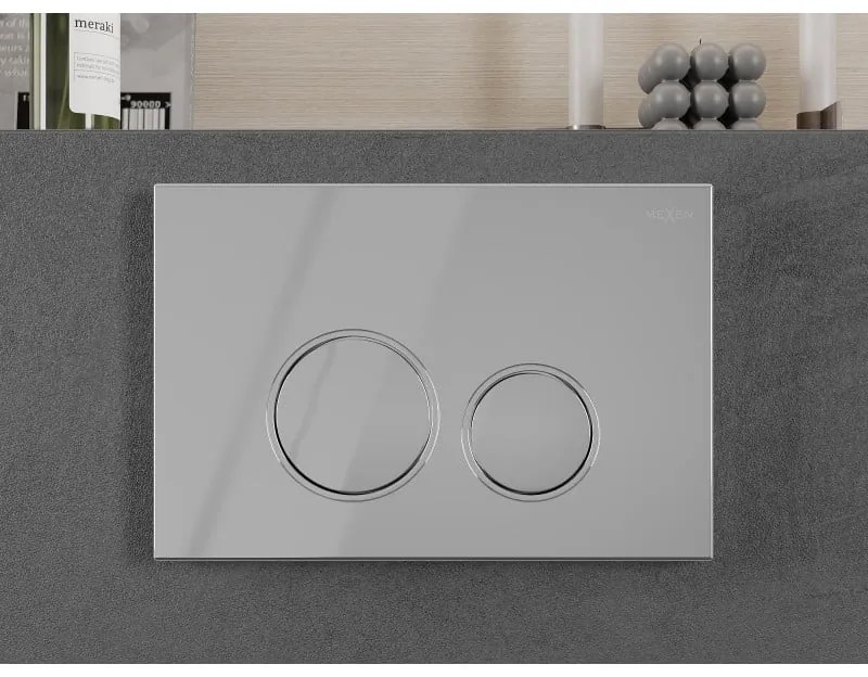 Mexen FENIX 05 - TLAČIDLO PRE Mexen MODUL, LESKLÝ CHROM - 600501