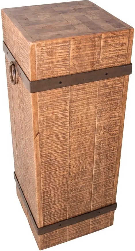 Odkládací stolek z topolového dřeva Antic Line Billot, výška 90 cm