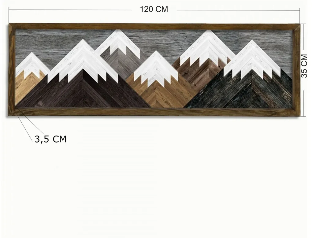 Obraz Framed Hen 120x35 cm viacfarebný