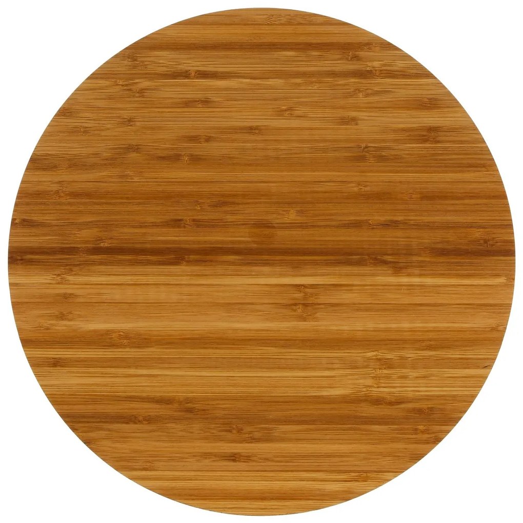 Drevený otočný servírovací podnos Wood, (fi) 35 cm