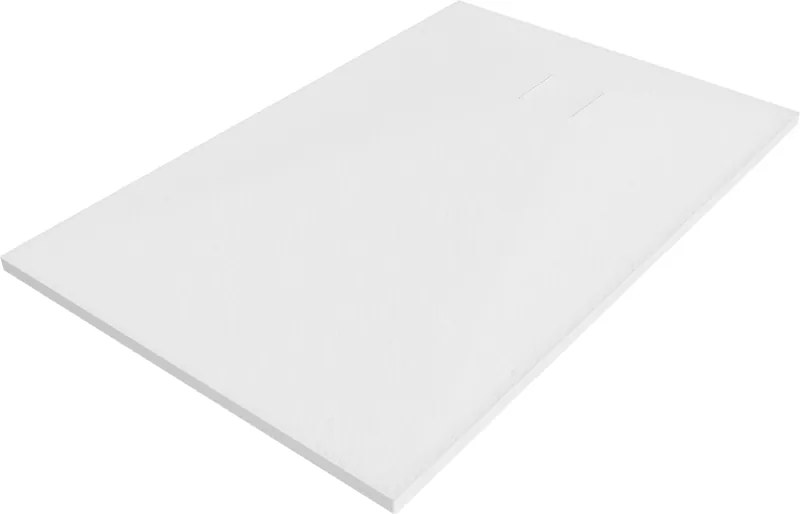 Mexen Bert, SMC obdĺžniková sprchová vanička 100 x 80 cm, biela, 4K108010