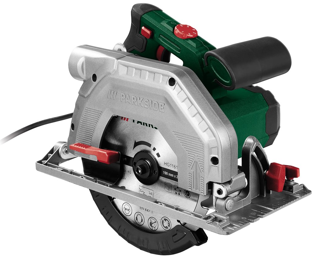 Parkside®  Ručná kotúčová píla Phks 1350 E4  (100391892)