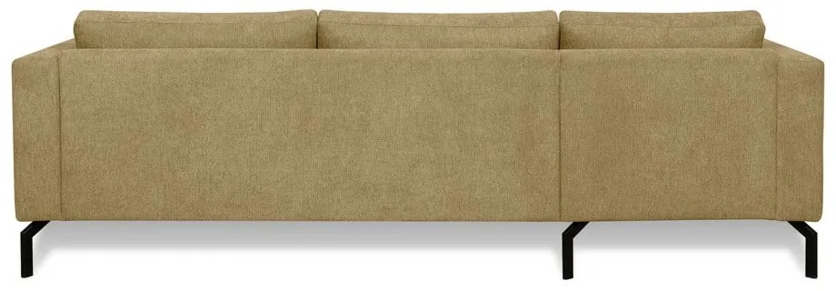 Rohová pohovka v horčicovej farbe (ľavý roh) Gomero – Scandic