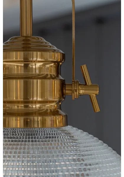 Klausen 111015 - Luster na tyči THOR 1xE27/11W/230V bronz